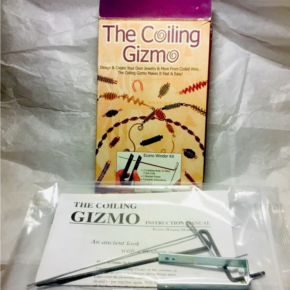 The Coiling Gizmo:  Have fun making wire jewelry.